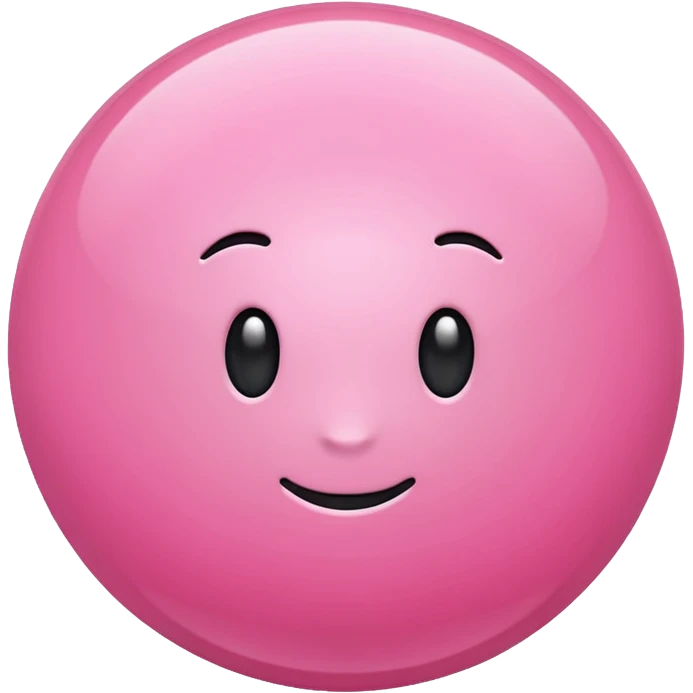 Pink emoji
