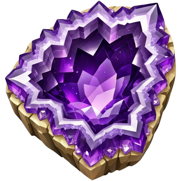 amethyst geode emoji