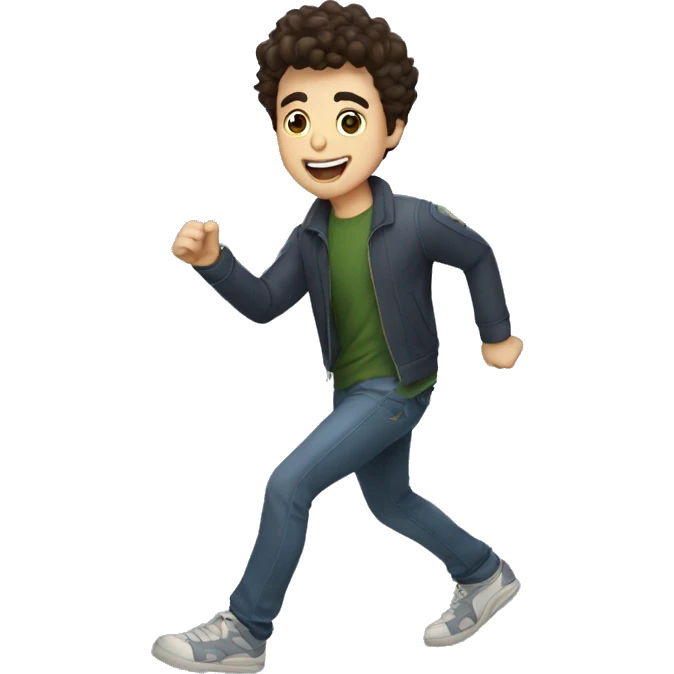 Joshua rush doing electric slide  emoji