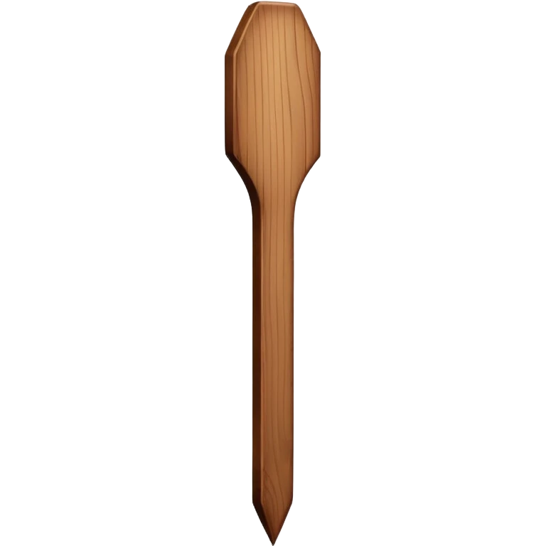 wooden stake emoji