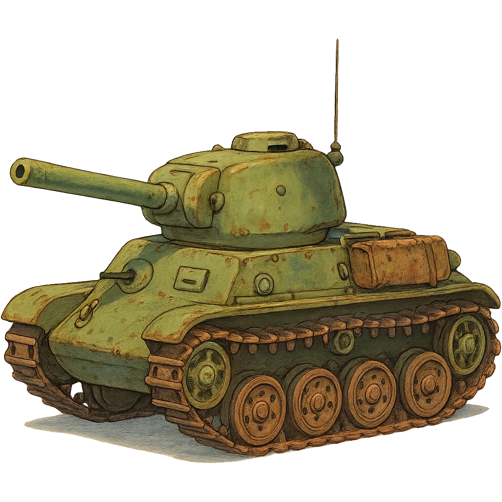 ghibli style tank emoji