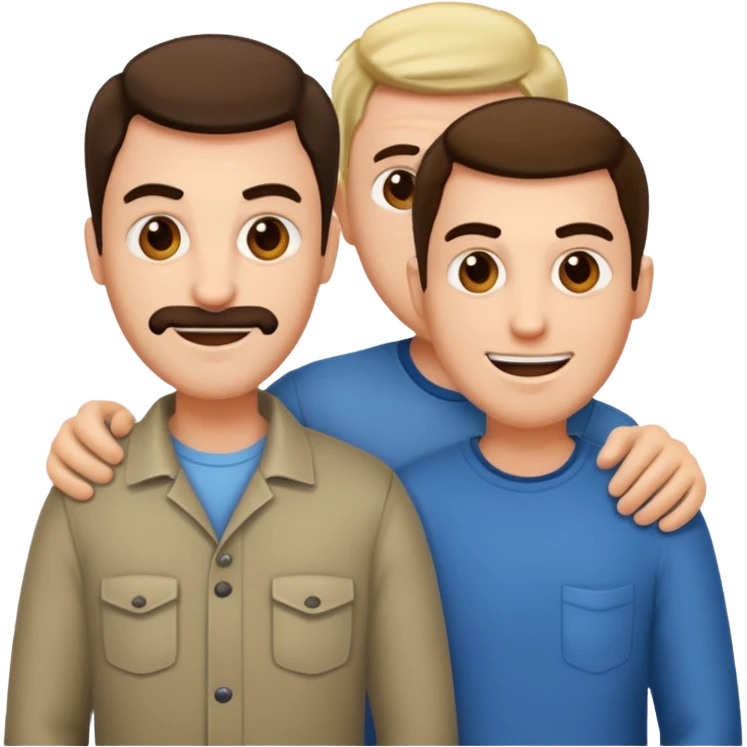 now hsve s dad one a mad one and a happy one emoji