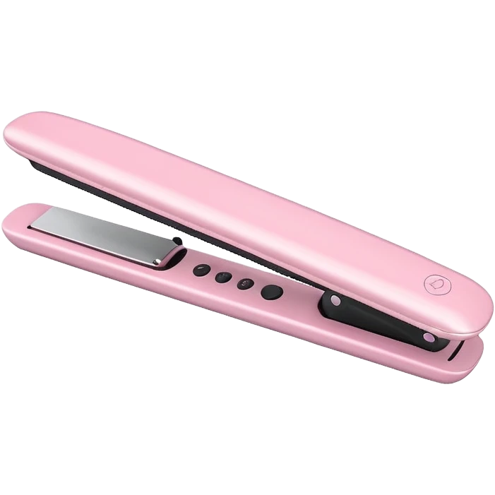 Cute Hair straightner different design emoji
