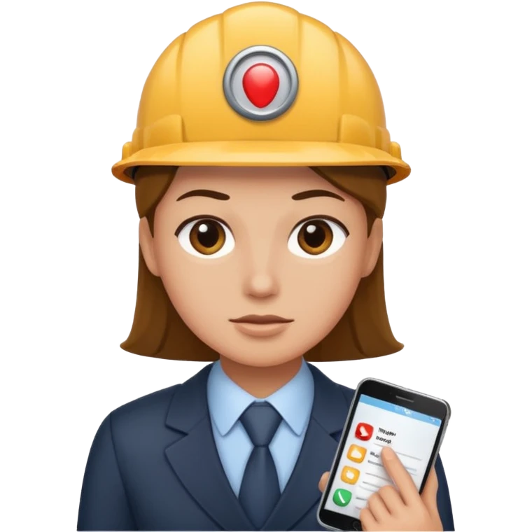 Report to the supervisor emoji