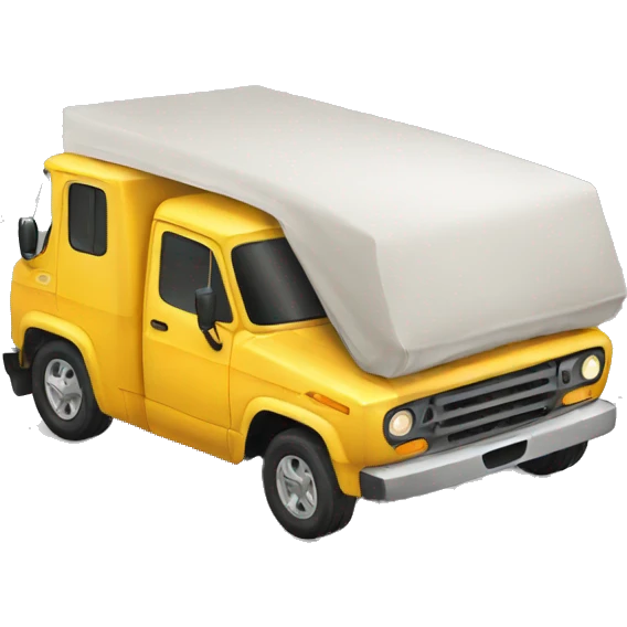 happy truck emoji
