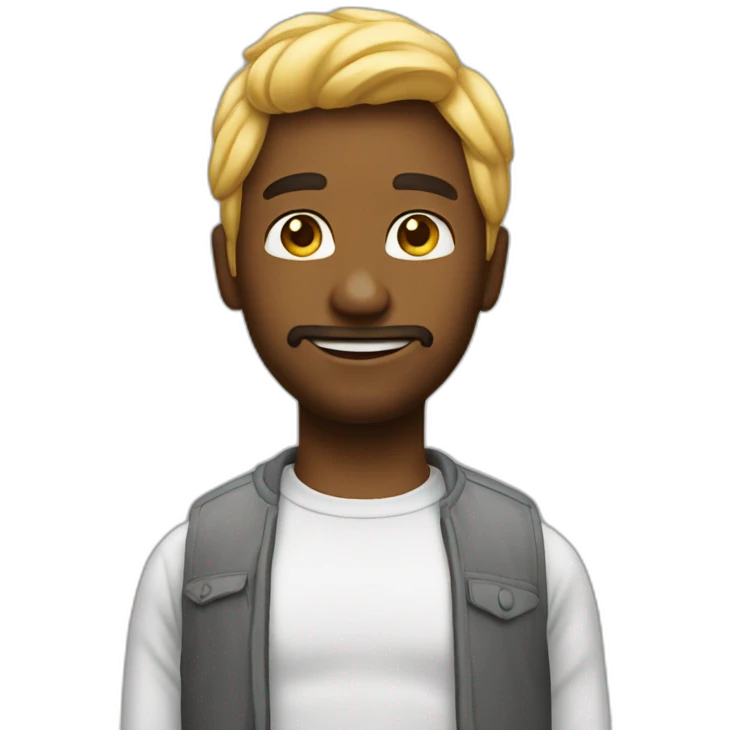 Creame un emoji pensando  emoji