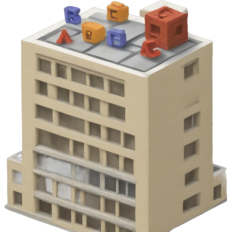 ABC building blocks emoji