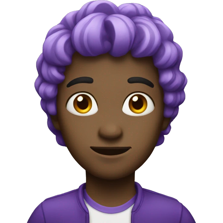 Purple  emoji