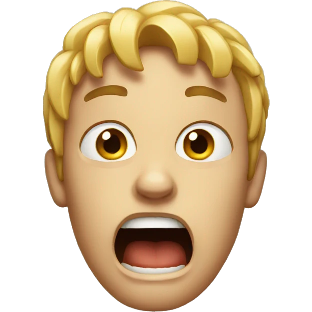 Scared emoji