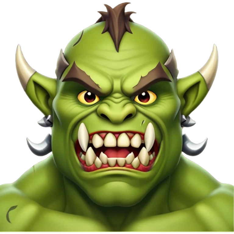 drooling orc emoji