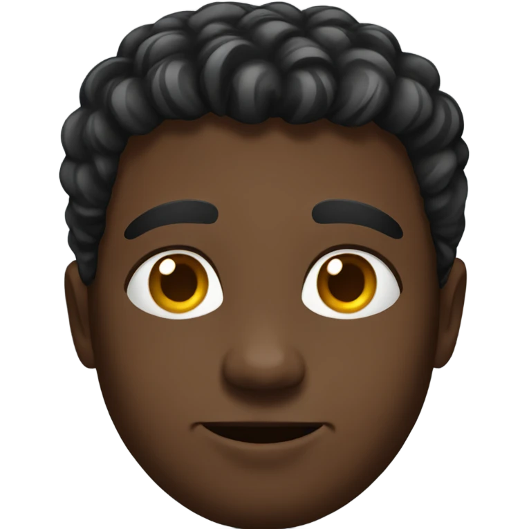 Black guy emoji