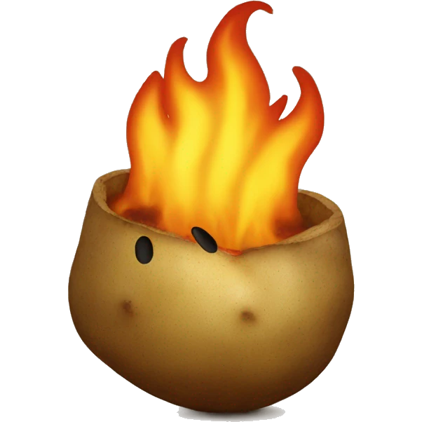 potato fire emoji