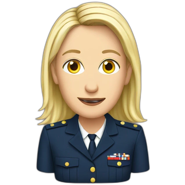 Marine lepen emoji
