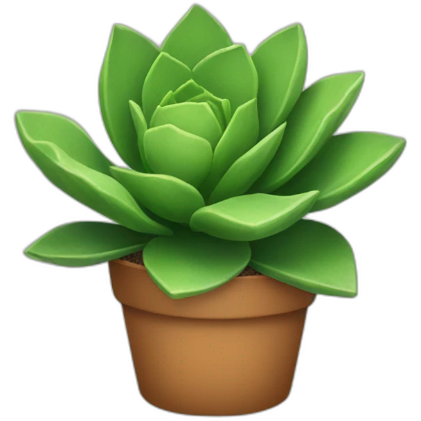 succulent-green-plant emoji