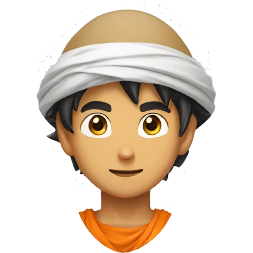 Goku with arab hat  emoji
