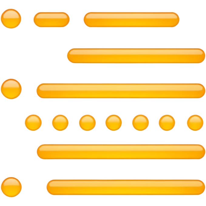 a soft timeline with repeated dots or strokes emoji