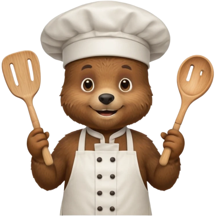 중식 요리하는 곰 emoji