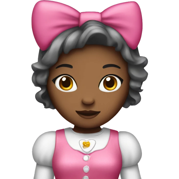 Hello kitty girl  emoji