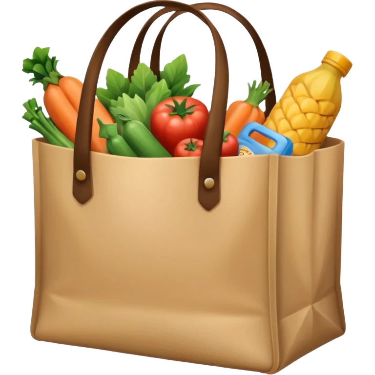 groceries in a bag emoji
