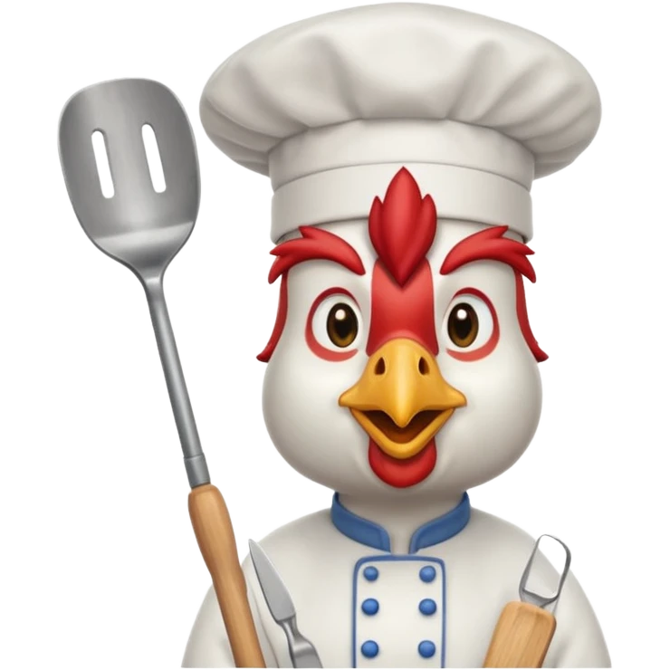 Rooster cook emoji