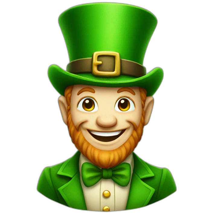 happy Leprechaun emoji