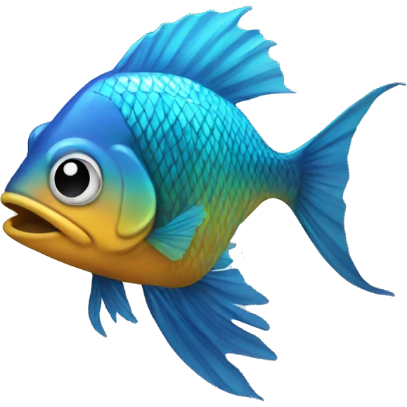 Fish doing the disco  emoji