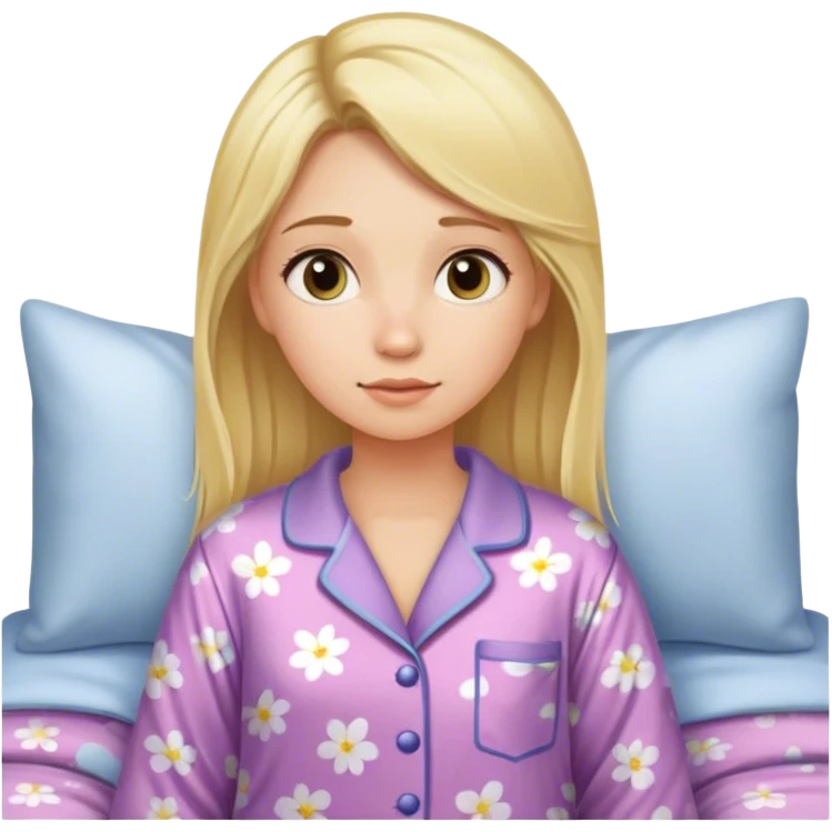 Girl going to bed emoji