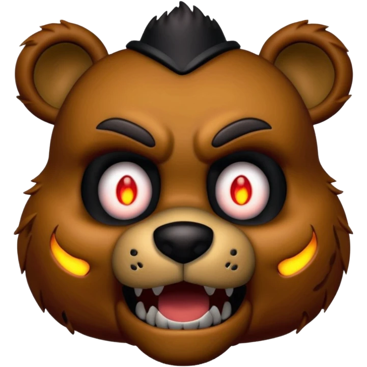 Freddy fazbear mad emoji
