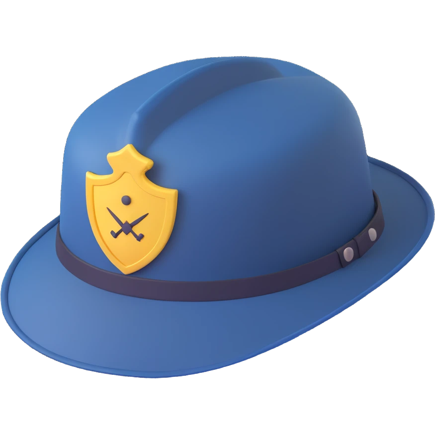 security hat emoji