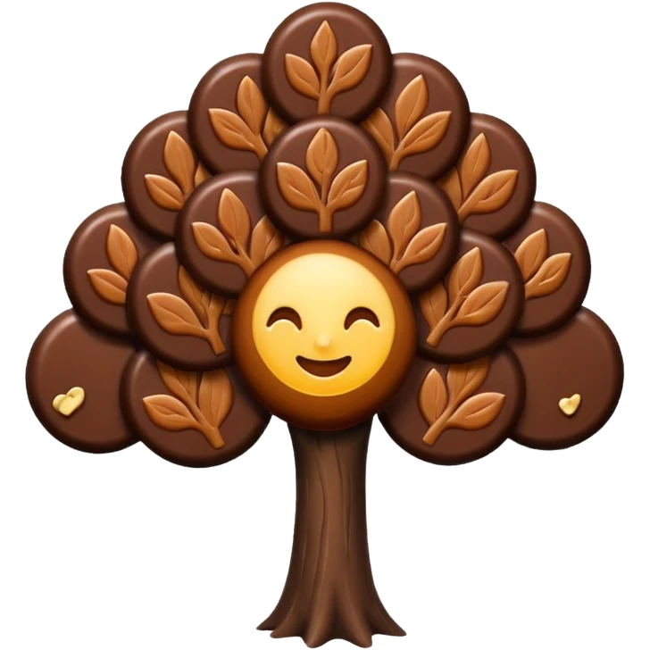 albero di ciccolata emoji