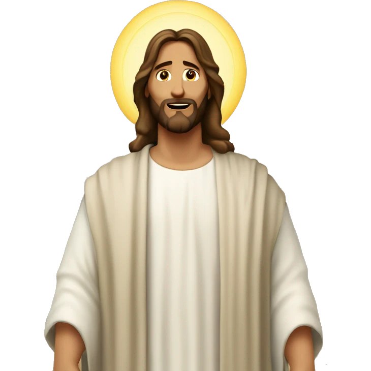 crie 2 emojis jesus emoji
