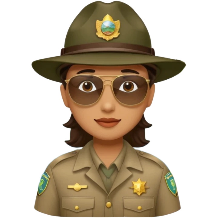 Park ranger emoji