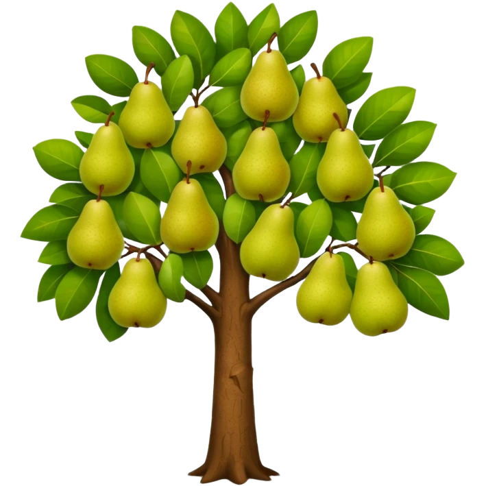 Pear Tree emoji