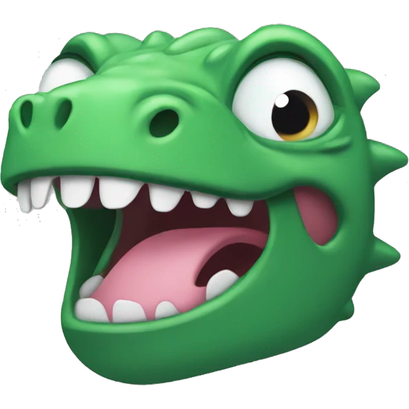 Crying dinasour  emoji