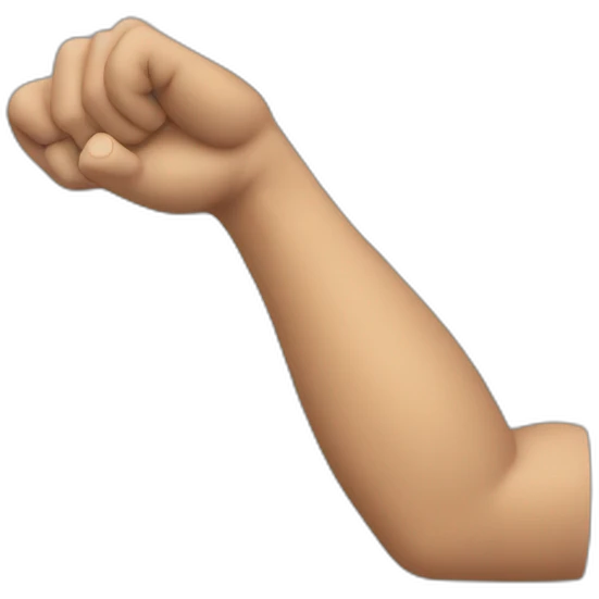 arm flex emoji