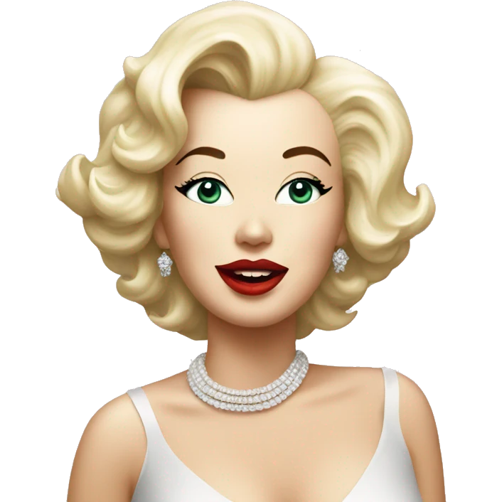 duck like Marilyn Monroe emoji