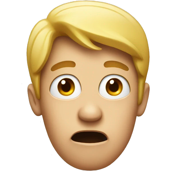 an inspired and surprised person emoji