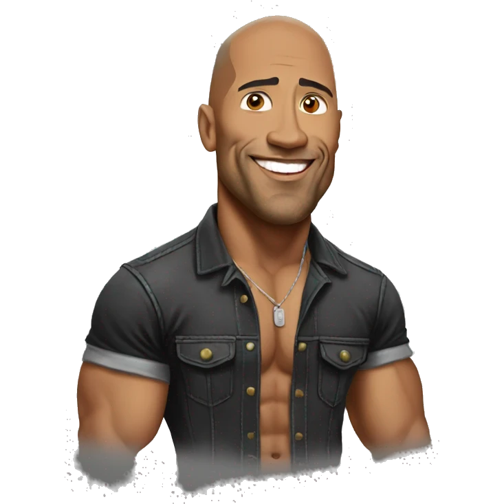 The rock emoji