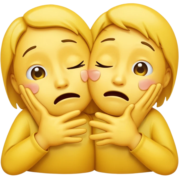 NO. I WANT AN CLASSIC EMOJI LIKE THIS 🫂 TO CRY emoji