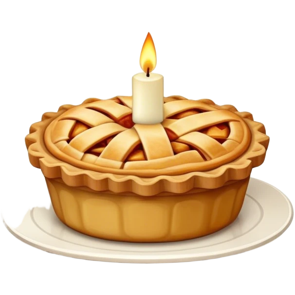 apple pie scented candle emoji