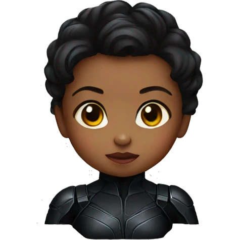 Black widow Baby emoji