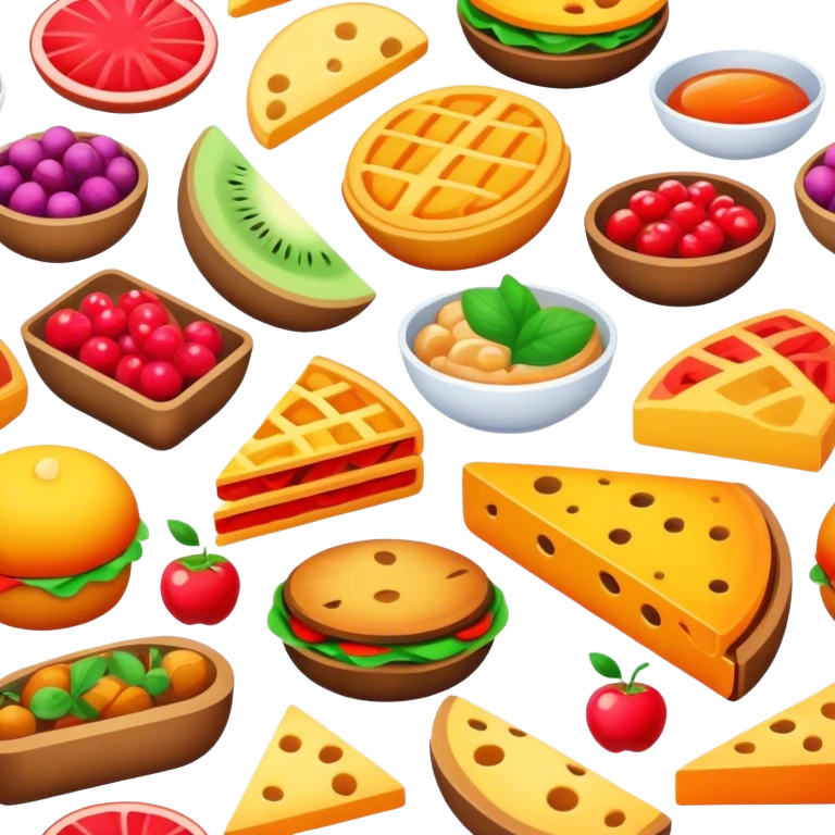 delicious food emoji