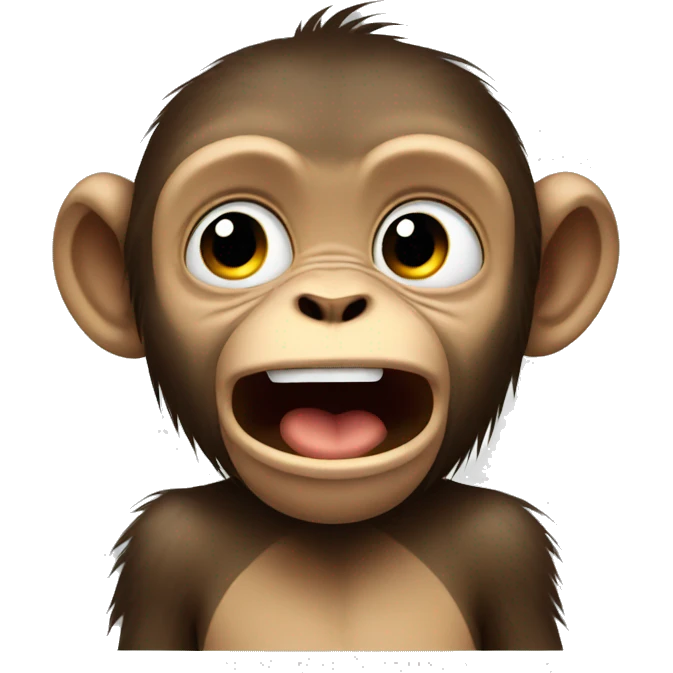monkey crying emoji