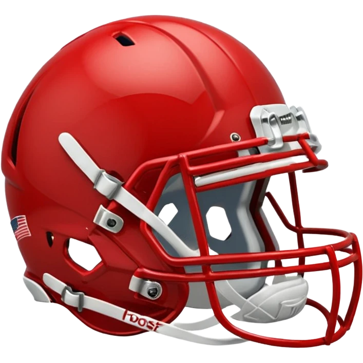college football player helmets red  emoji