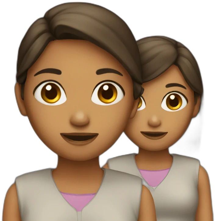 Two girls emoji