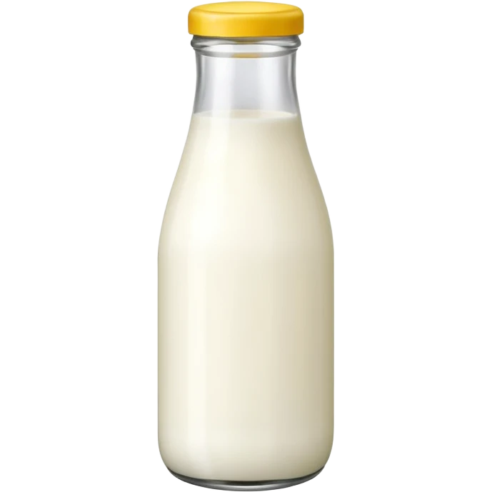 baby Milk bottle with yellow cap  emoji