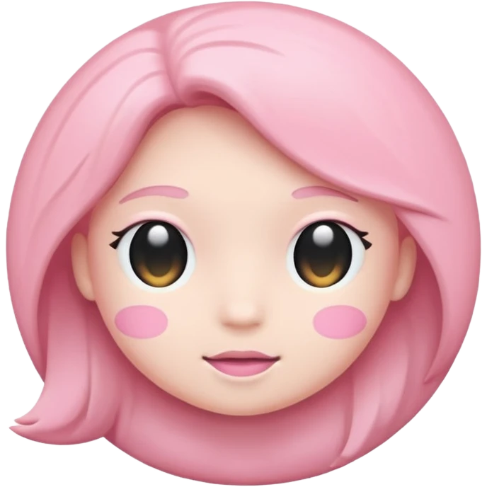 Pink emoji