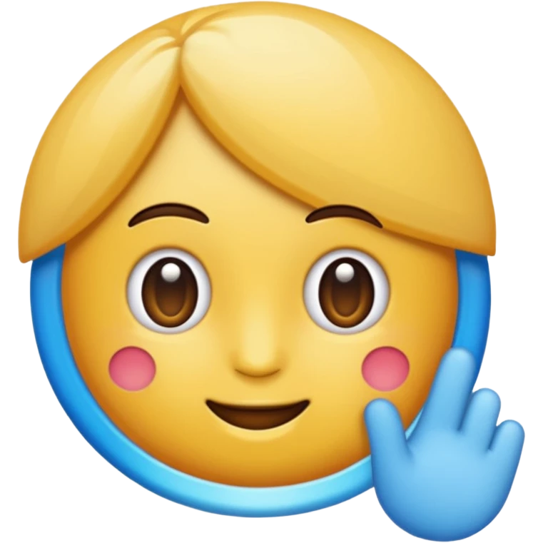✔️ crea este emoji pero en celeste emoji