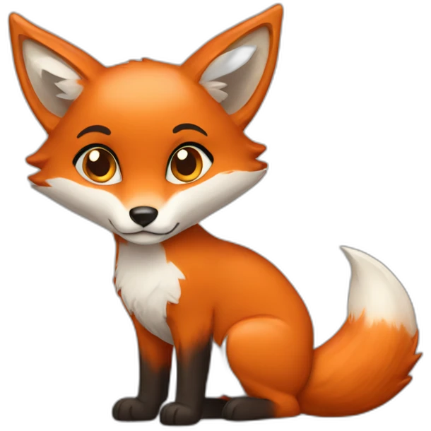 female fox emoji