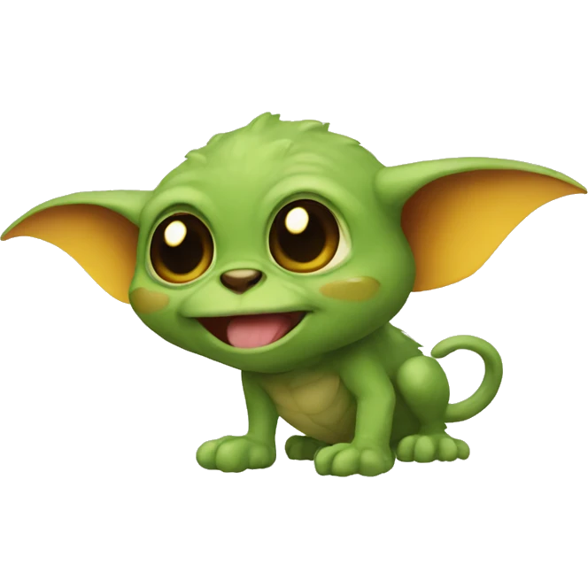 the sweetest gremlin  emoji